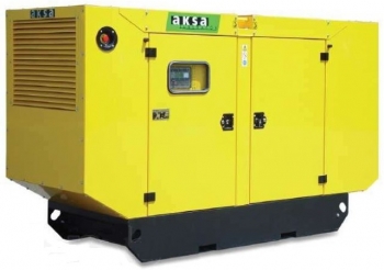 Дизельный генератор 240 квт Aksa AC-350 в кожухе с АВР - новый