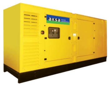 Дизельный генератор 368 квт Aksa AD-510 в кожухе с АВР - новый