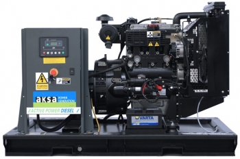 Дизельный генератор 7,2 квт Aksa AP-11 открытый (на раме) с АВР - новый
