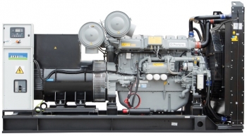 Дизельный генератор 520 квт Aksa AP-715 открытый (на раме) - новый