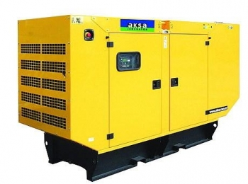 Дизельный генератор 105 квт Aksa APD-145C в кожухе с АВР - новый