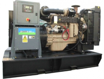 Дизельный генератор 31,2 квт Aksa APD-43C открытый (на раме) с АВР - новый