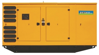 Дизельный генератор 200 квт Aksa AVP-275 в кожухе с АВР - новый