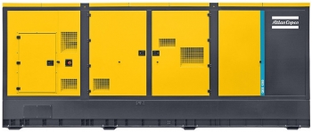 Дизельный генератор 1016 квт Atlas Copco QES-1250 в кожухе - новый