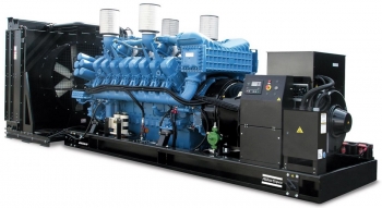 Дизельный генератор 915 квт Atlas Copco QI-1250 открытый (на раме) - новый