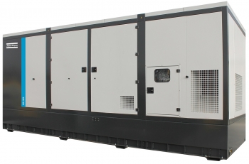 Дизельный генератор 915 квт Atlas Copco QIS-1250 в кожухе с АВР - новый