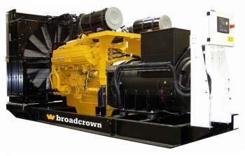 Дизельный генератор 504 квт Broadcrown BCC-700S открытый (на раме) - новый