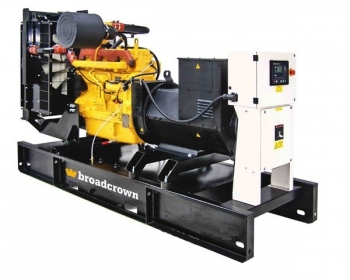 Дизельный генератор 32 квт Broadcrown BC-JD-44 открытый (на раме) - новый