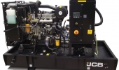 Дизельный генератор 65 квт JCB G90S открытый (на раме) с АВР - новый