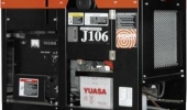 Дизельный генератор 6 квт Kubota J-106 открытый (на раме) - новый