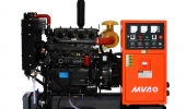 Дизельный генератор 20 квт MVAE АД-20-400-АР открытый (на раме) с АВР - новый