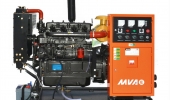 Дизельный генератор 30 квт MVAE АД-30-230-Р открытый (на раме) - новый