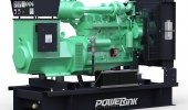 Дизельный генератор 63,2 квт PowerLink GMS80C открытый (на раме) - новый