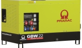 Дизельный генератор 14,5 квт Pramac GBW-22-Y в кожухе - новый