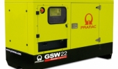 Дизельный генератор 16,1 квт Pramac GSW-22-P в кожухе - новый