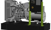 Дизельный генератор 60,7 квт Pramac GSW-80-D открытый (на раме) - новый