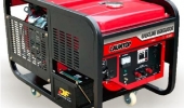 Дизельный генератор 4,5 квт АМПЕРОС LDG-6000-CL открытый (на раме) - новый