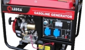 Дизельный генератор 4,5 квт АМПЕРОС LDG-6000-СLE открытый (на раме) - новый
