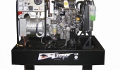 Дизельный генератор 26,4 квт Вепрь АДС-35-Т400-РЯ открытый (на раме) - новый