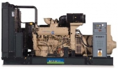 Дизельный генератор 800 квт Aksa AC-1100K открытый (на раме) - новый